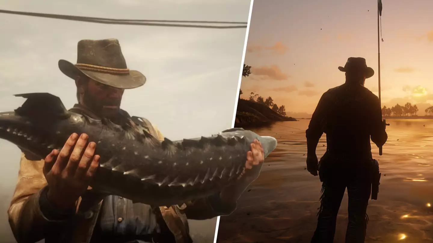 Red Dead Redemption 2 players realise they've been fishing wrong for years