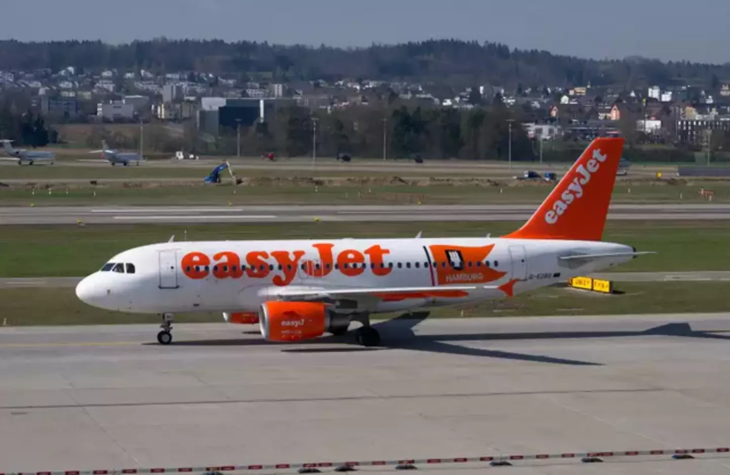 The unruly passenger was removed from the easyJet flight.