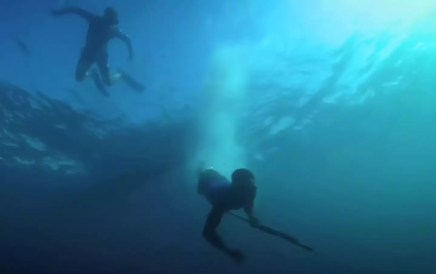 The Bajau tribe have been diving for one thousand years. BBC Two