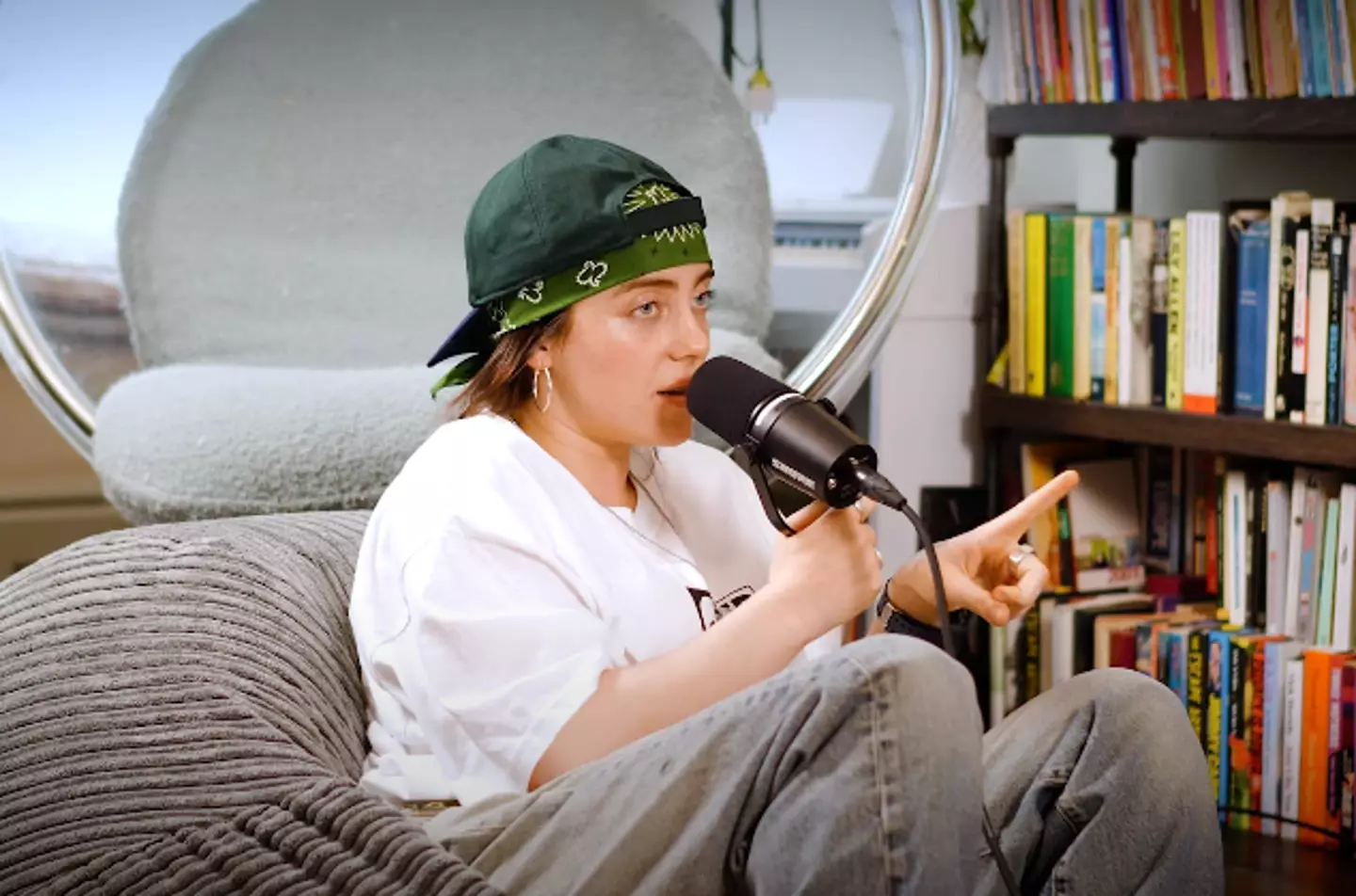 Billie Eilish has opened up on fame and some of its downsides. (BBC)