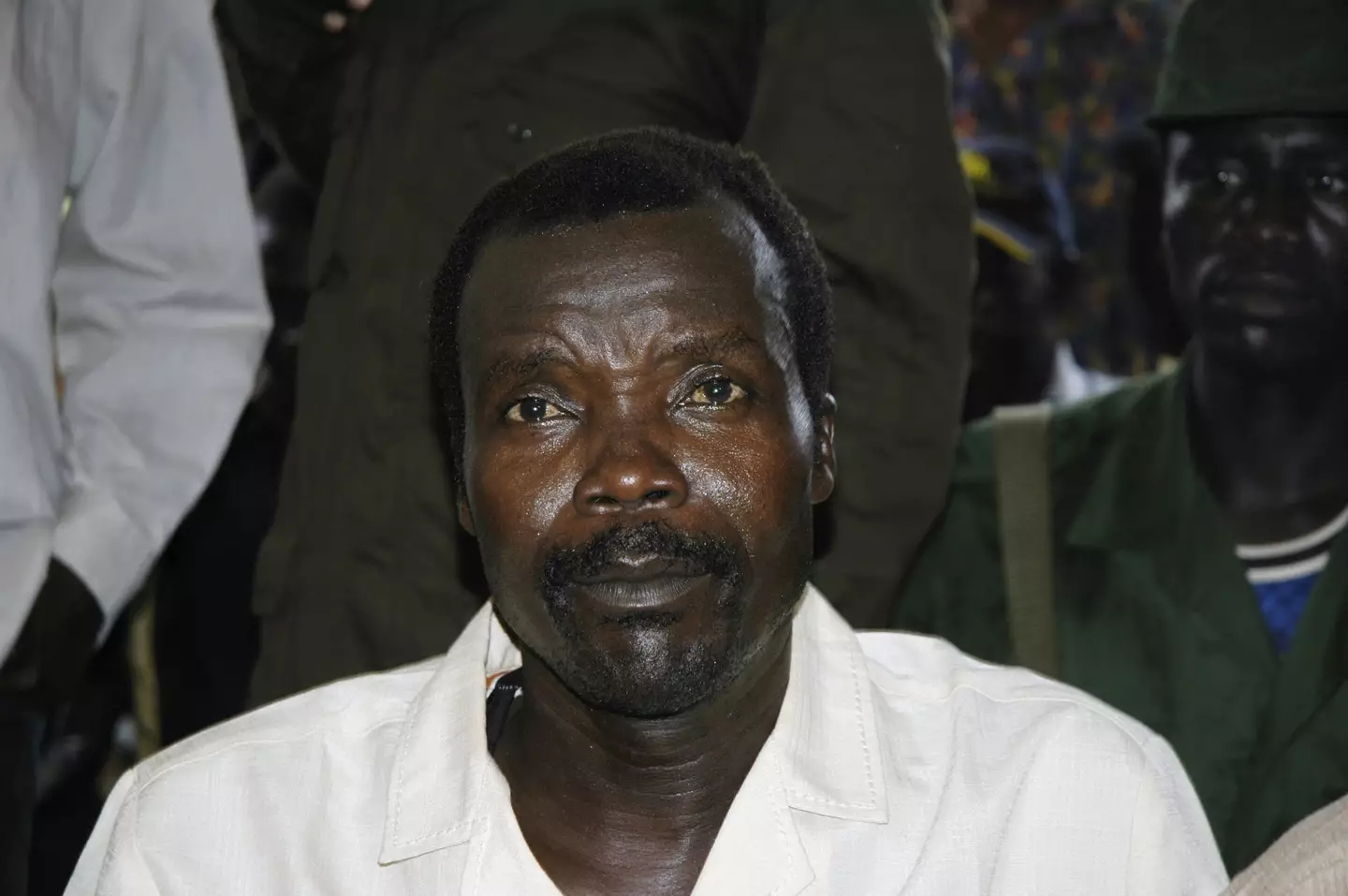The warlord's group have been designated terrorists, and Joseph Kony is wanted for crimes against humanity. (STUART PRICE/AFP via Getty Images)