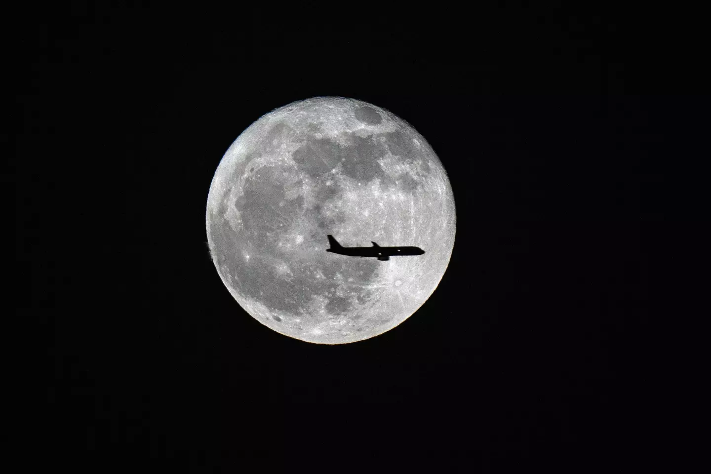 A full Moon can look pretty eerie. (Isa Terli/Anadolu via Getty Images)