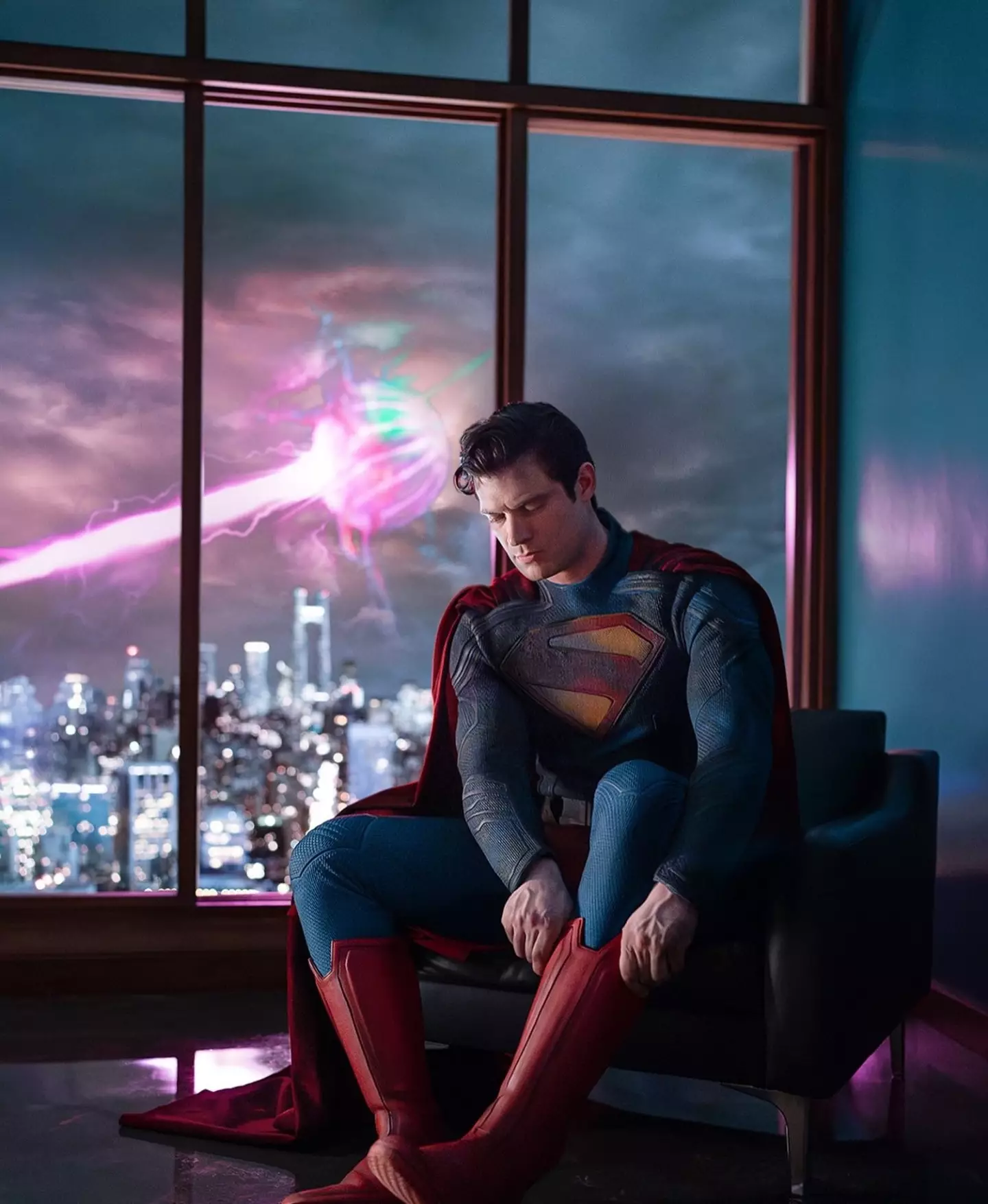 The new Superman. (Threads/James Gunn/Jess Miglio)