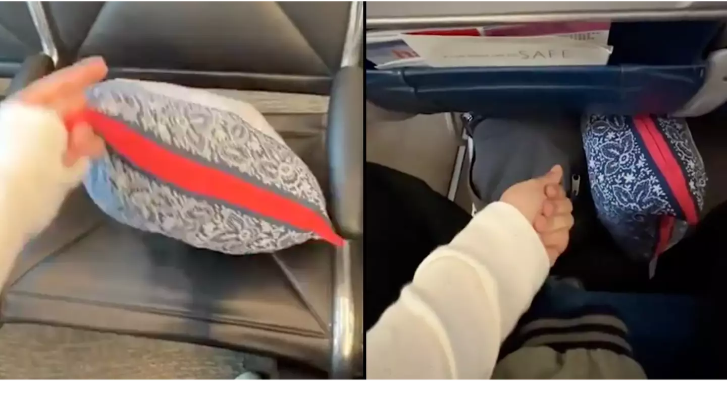 Woman tries innovative hack for extra hand luggage and actually gets away with it