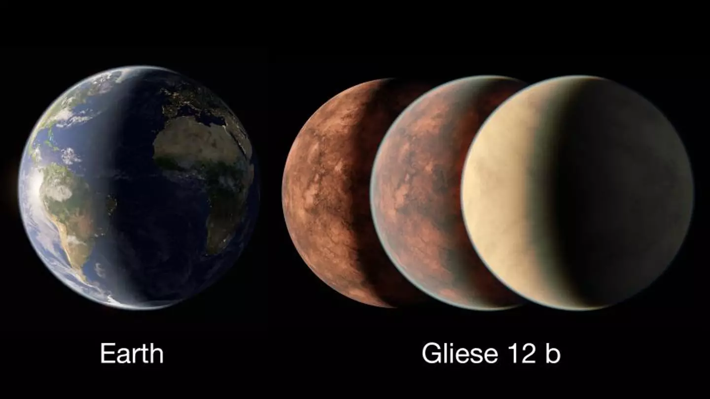 Gliese 12 b is slightly smaller than Earth. (NASA/PA)