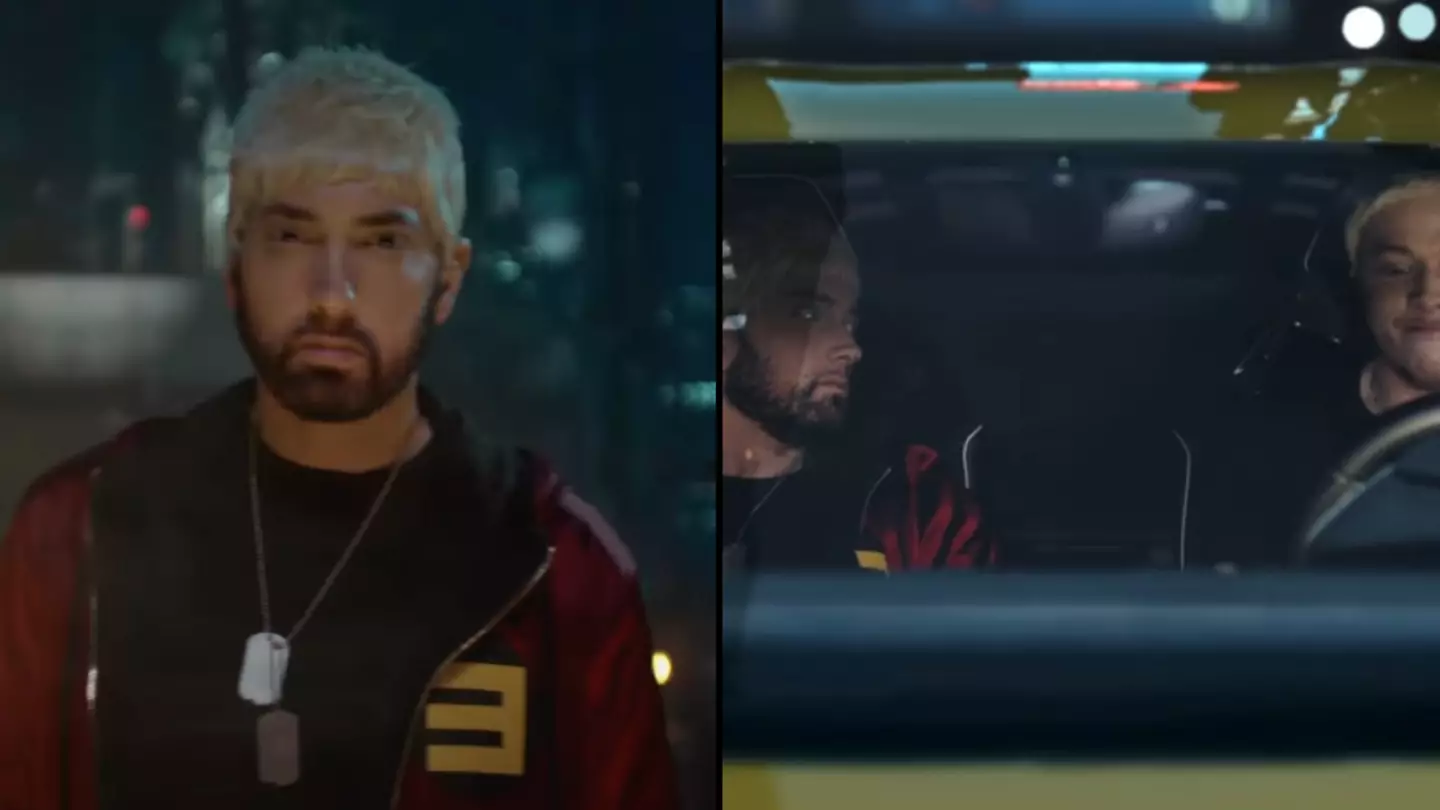 Eminem fans work out Pete Davidson moment in new music video after being left confused over cameo