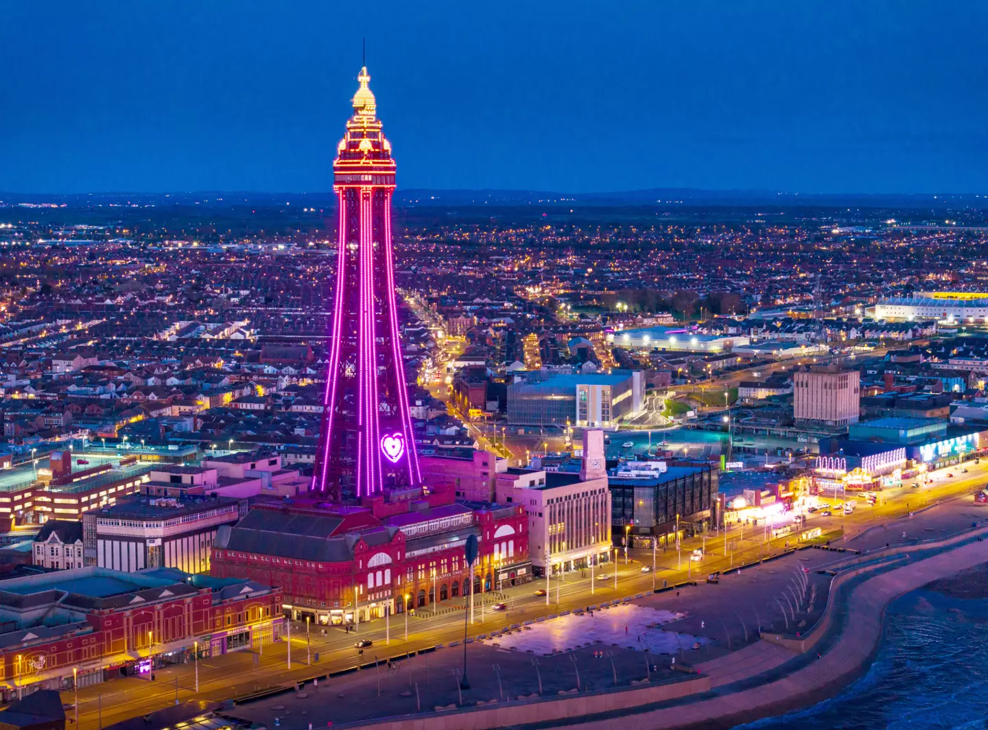 The accident took place at Blackpool Tower. (Christopher Furlong/Getty Images)