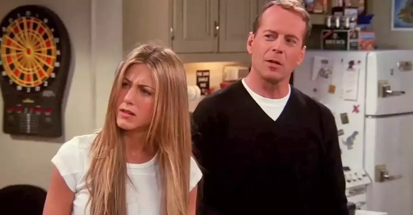 Bruce Willis also had an iconic guest appearance on Friends.