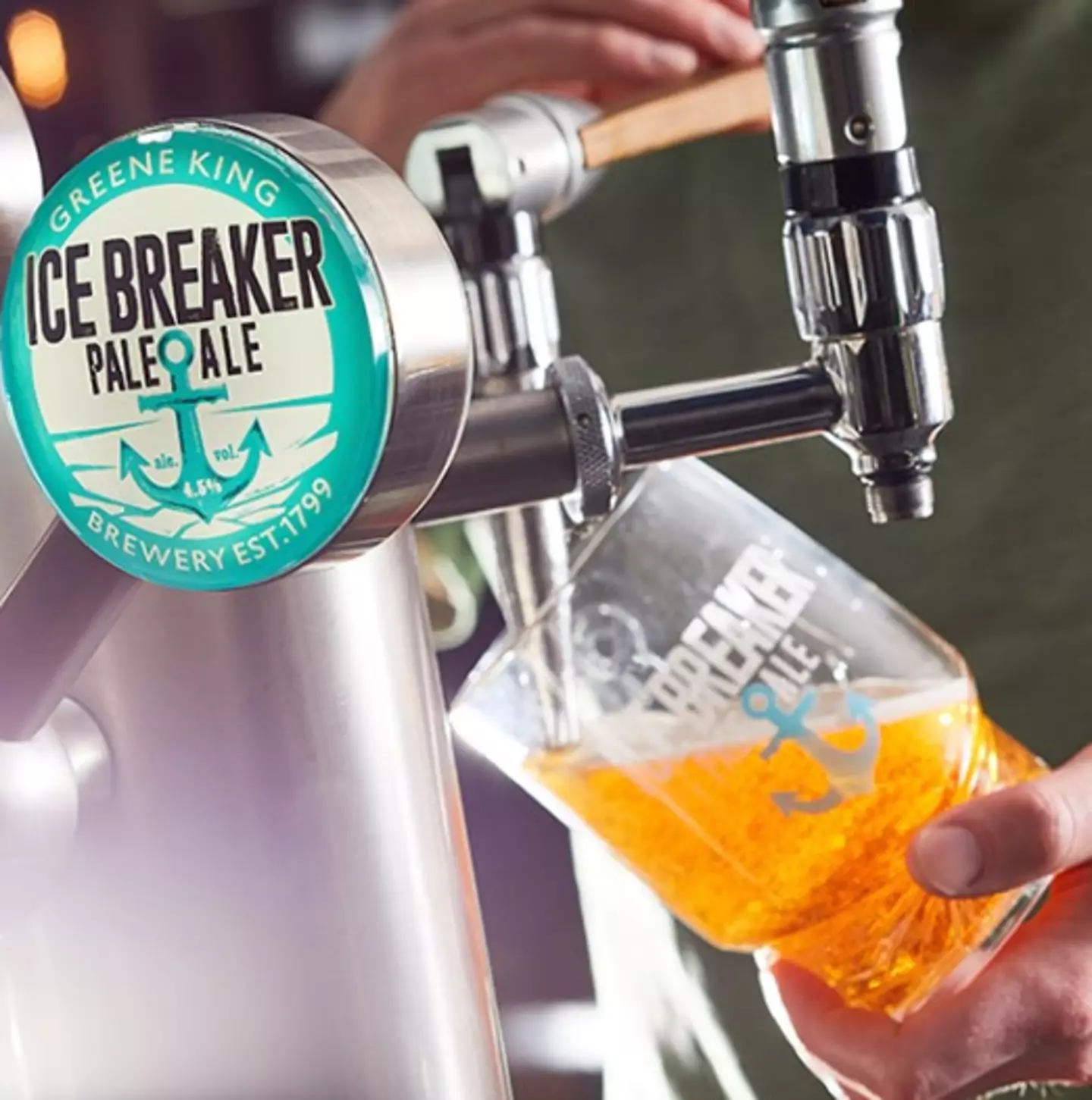 You can get your hands on some ice breaker pale ale.