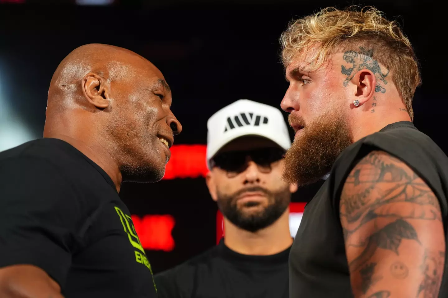 Jake Paul and Mike Tyson had been set to fight next month (Cooper Neill/Getty Images for Netflix)