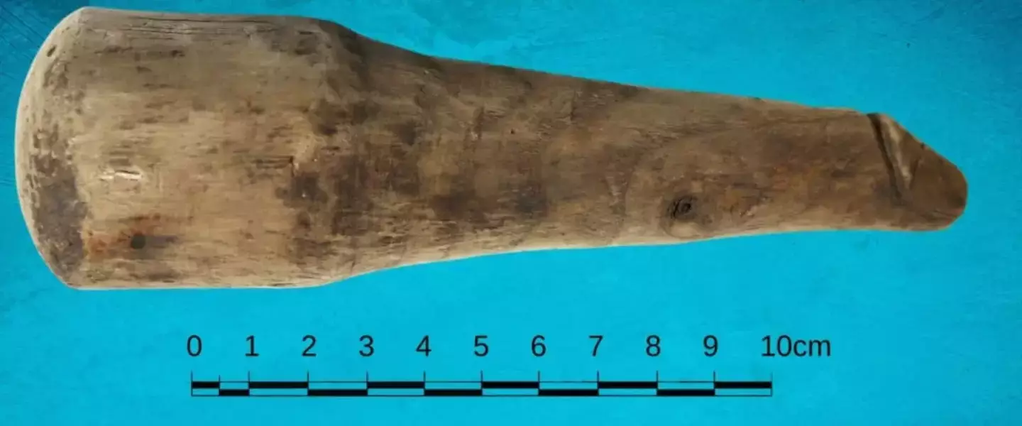 The wooden object was found 'discarded in a ditch'. (Vindolanda Trust)