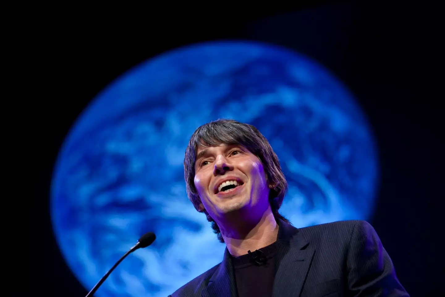 Professor Brian Cox slammed the Flat Earth theory as 'drivel'. (David Levenson/Getty Images)