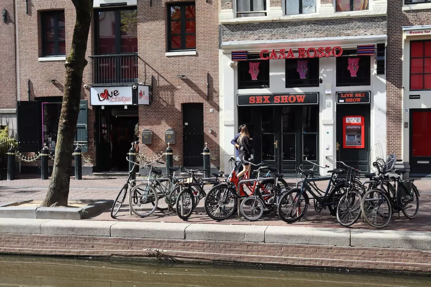 The city is introducing stricter rules on its red light district.