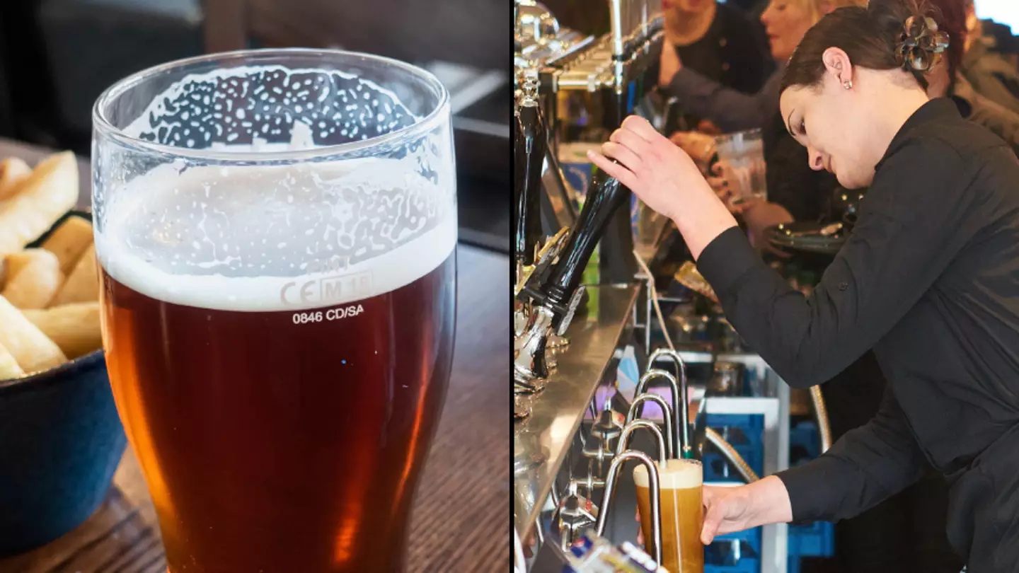 Wetherspoon staff get their pints weighed by managers to check they’ve done head right