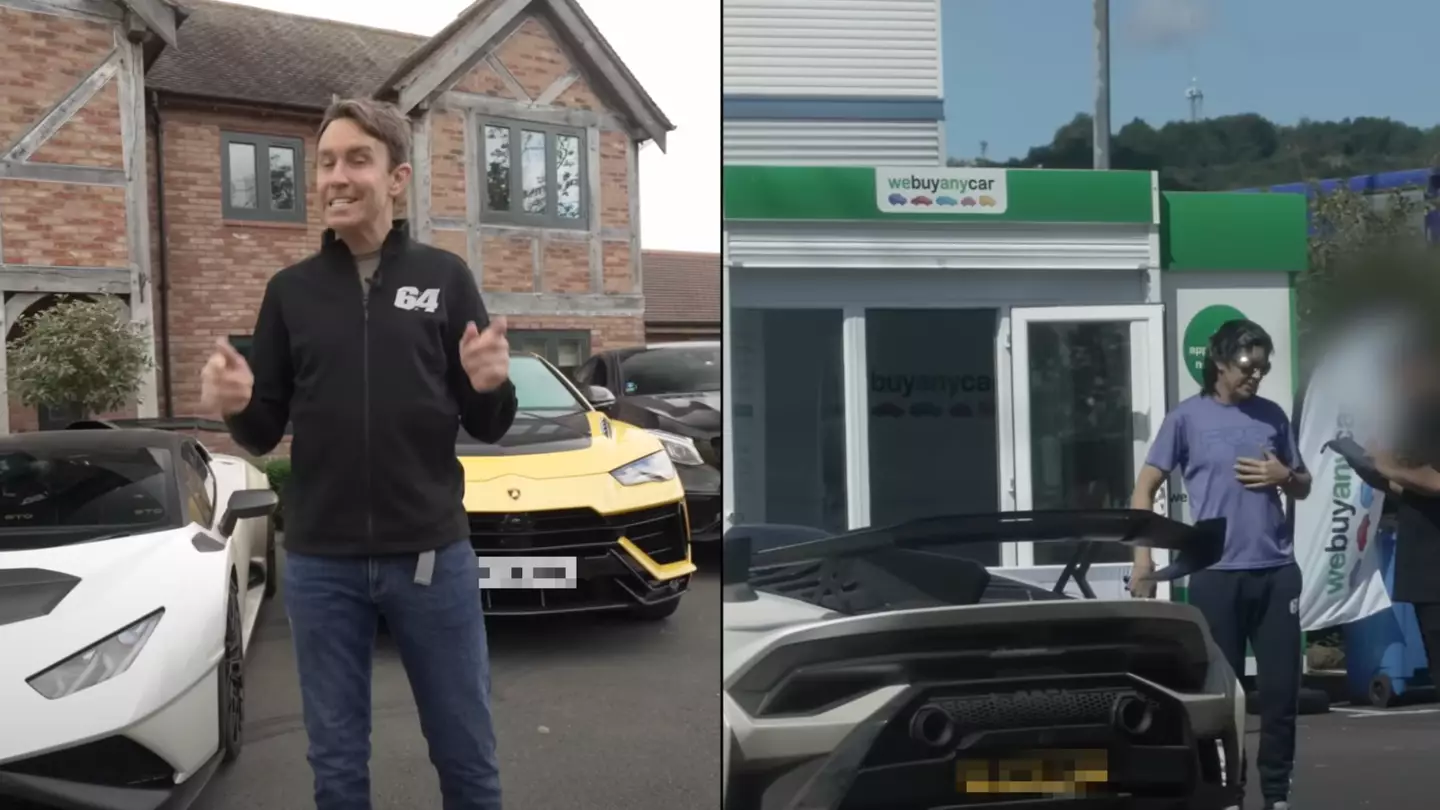Man takes £5 million car collection to We Buy Any Car to see how much they'd offer
