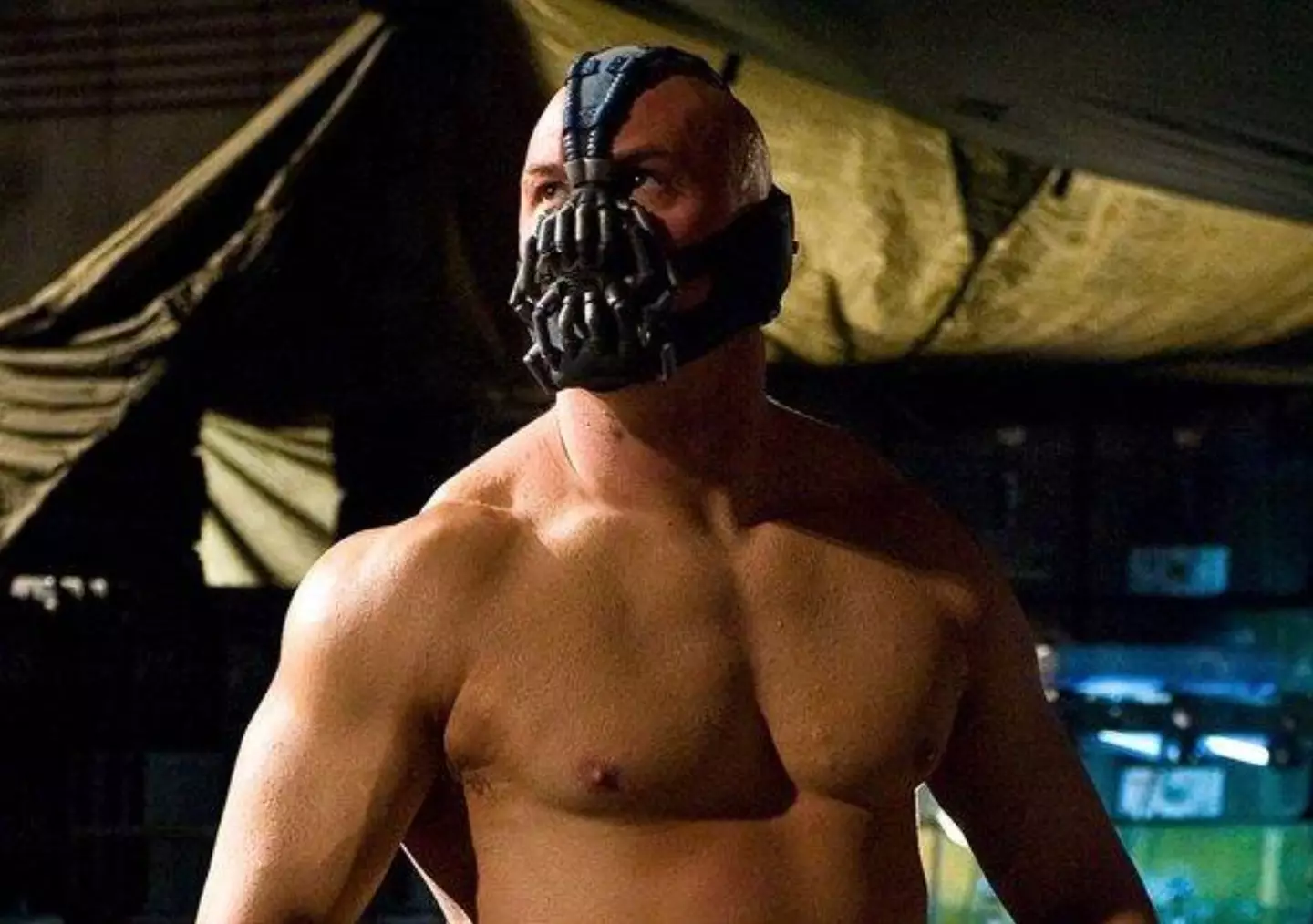 Bane's voice was very different before the movie was released.