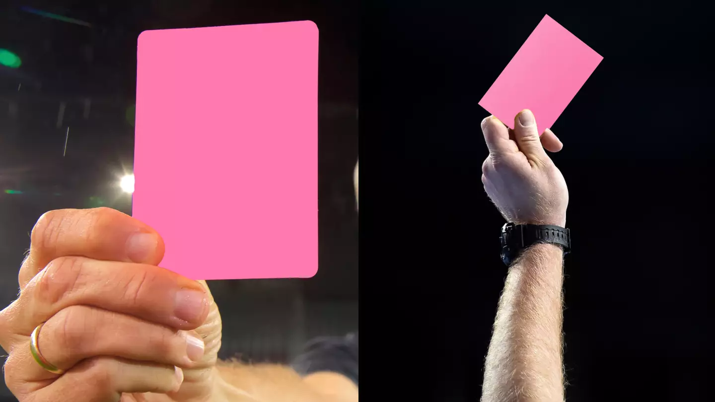 Referees will show footballers a pink card during international tournament this summer