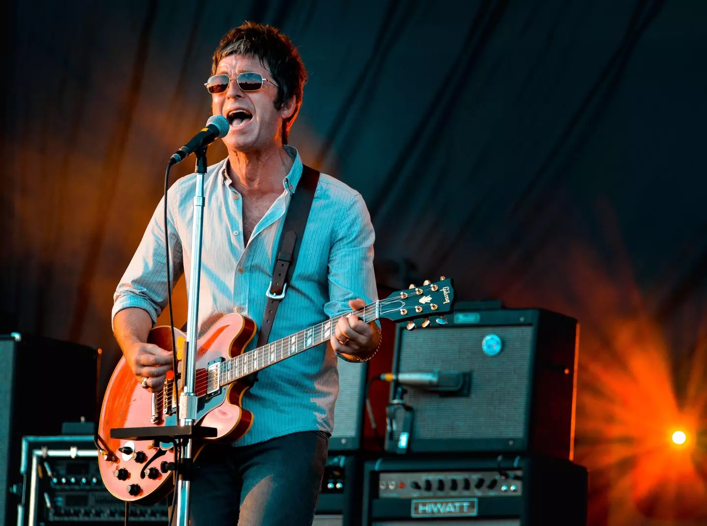 Noel Gallagher says he'd like to die at 75.