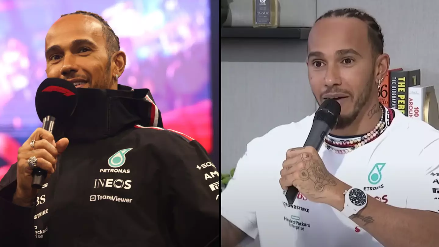 Lewis Hamilton explained why he speaks with an American accent despite being British