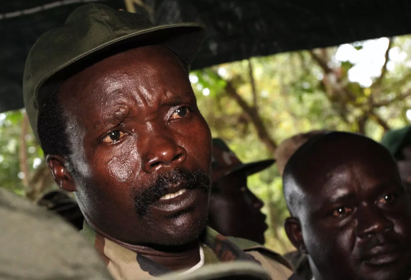 The Ugandan warlord who was made famous in a viral video in 2012 is reportedly close to being caught by a Russian mercenary group. (Adam Pletts/Getty Images)