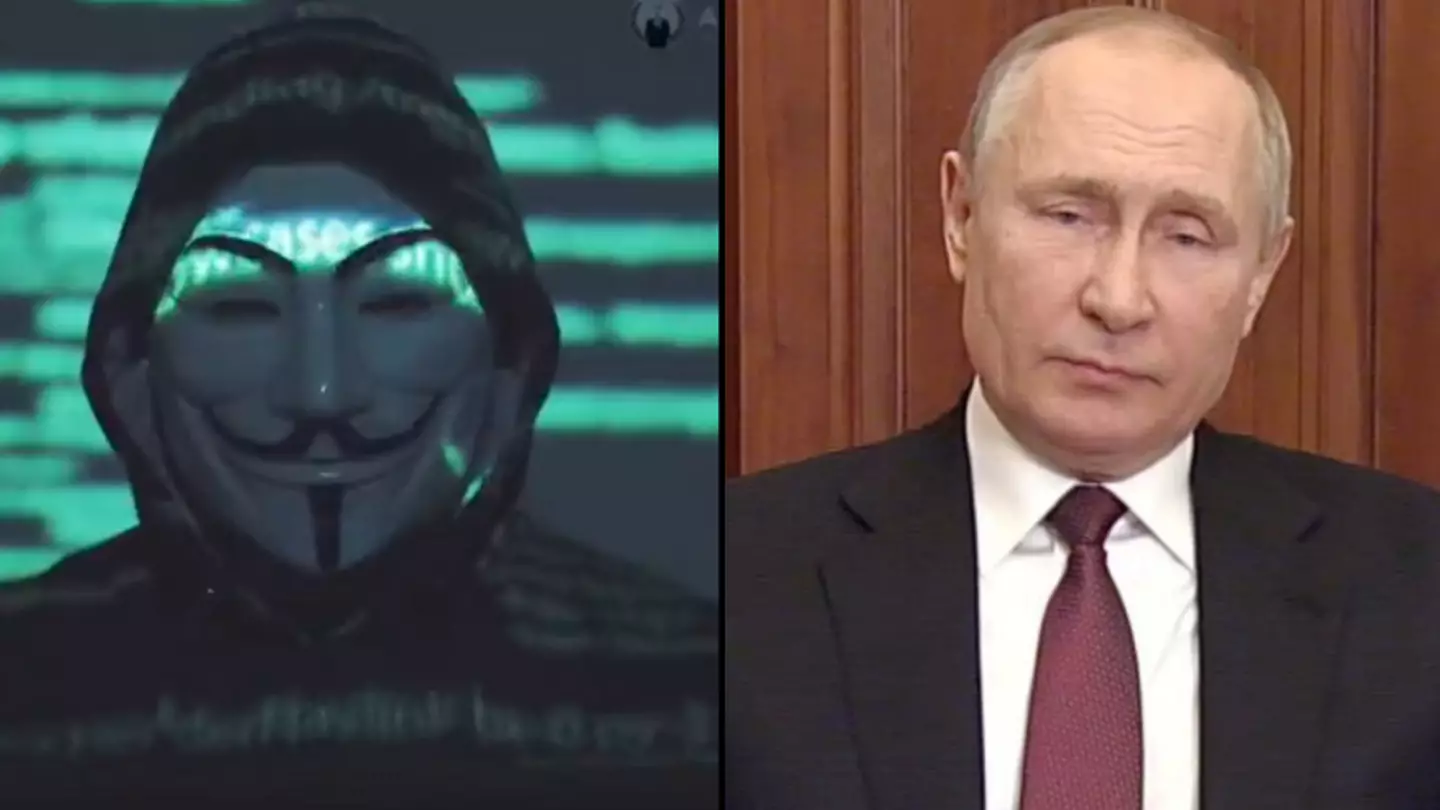 Anonymous Release Chilling Warning To 'Foolish' Putin