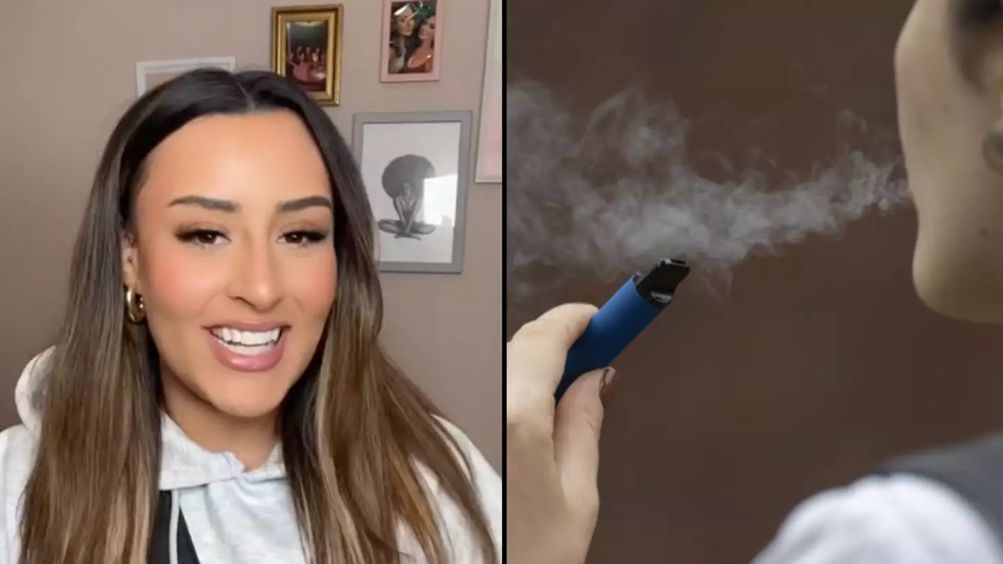 Girl who used to vape one bar a day recommends best way to help quit ahead of government ban