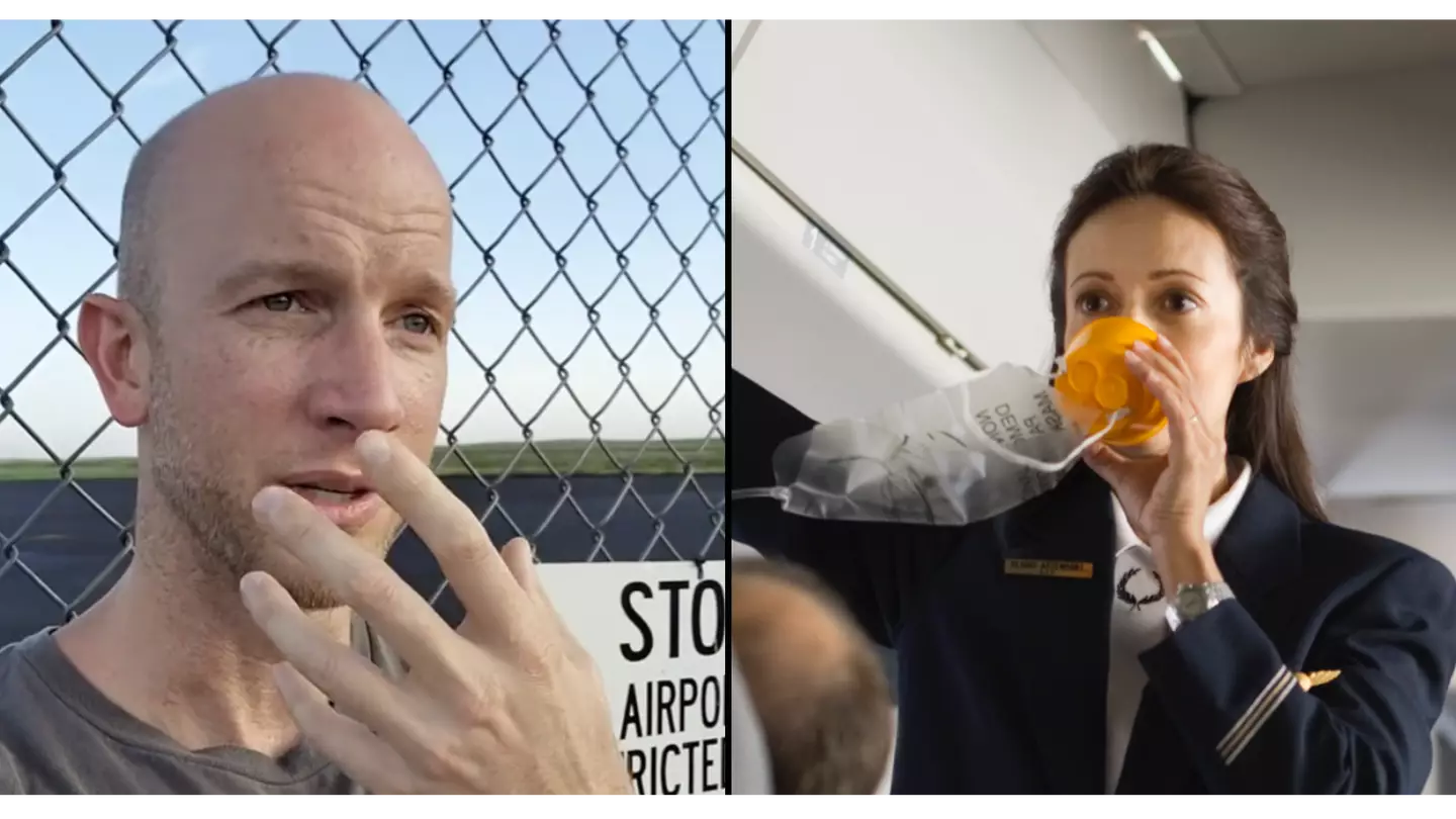 People stunned after learning plane oxygen masks aren't connected to an air tank at all