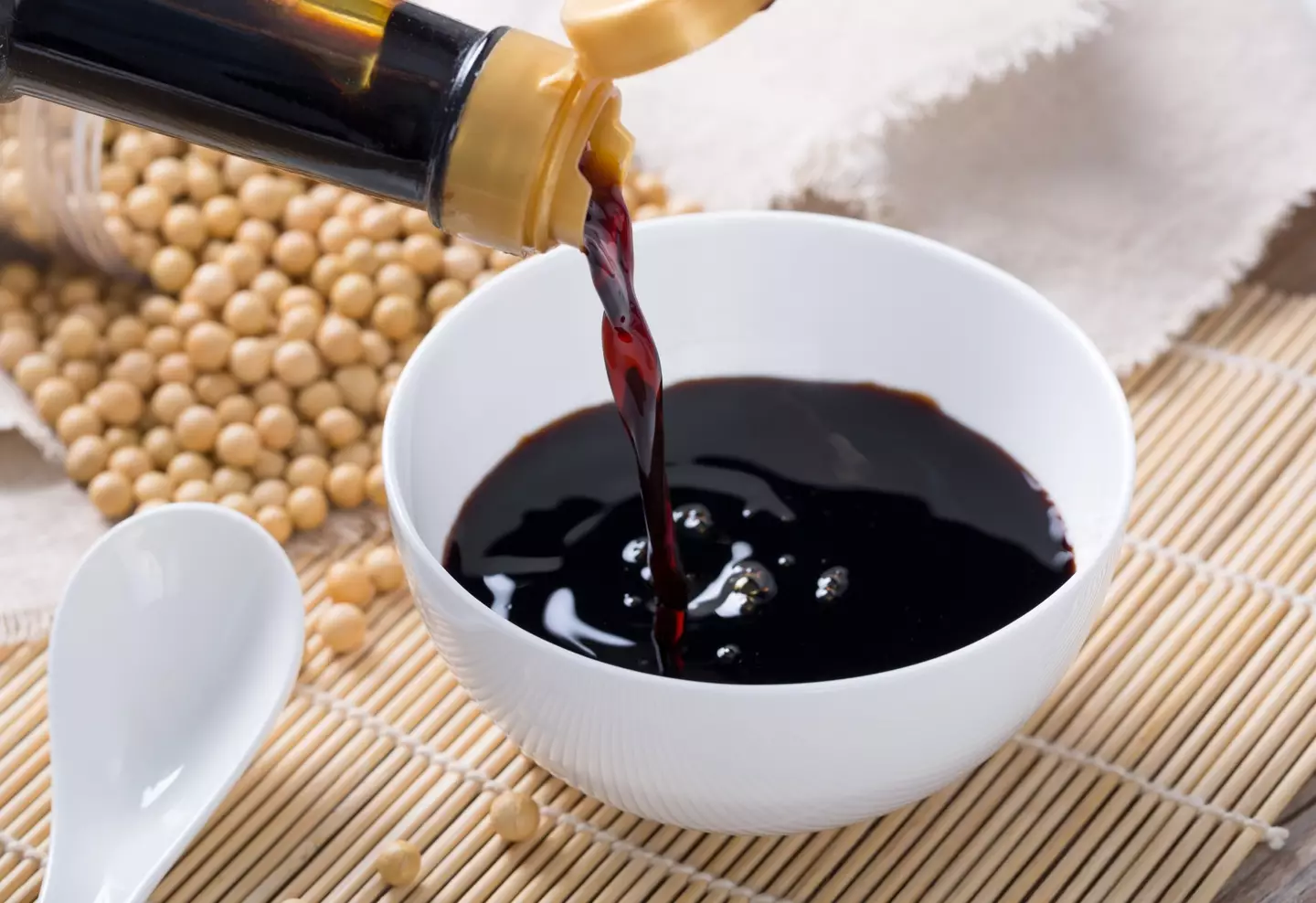 Too much soy sauce could leave you seriously unwell. (Getty Stock Photo)
