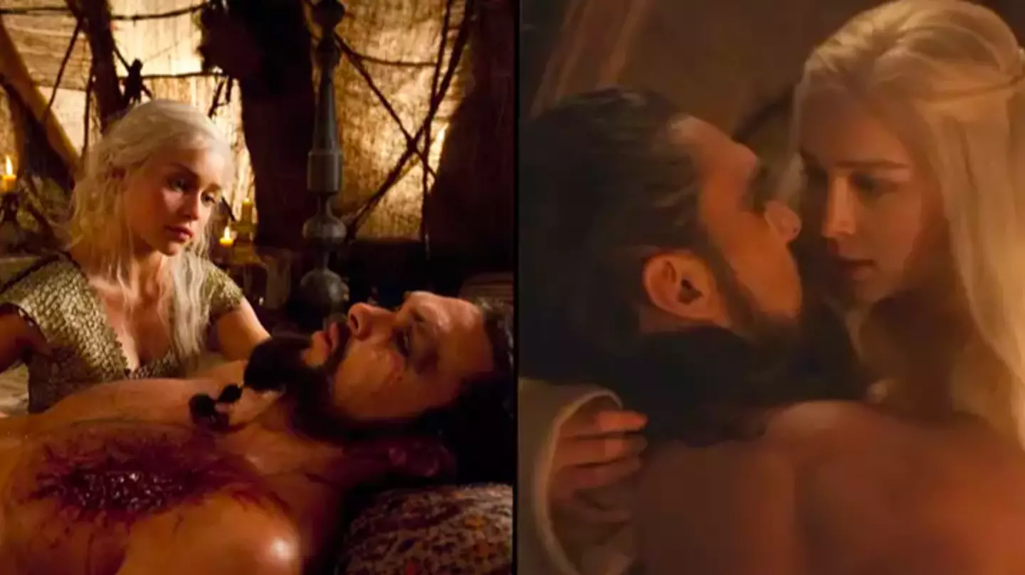 Emilia Clarke was shocked by Jason Momoa's replacement for modesty sock during sex scene