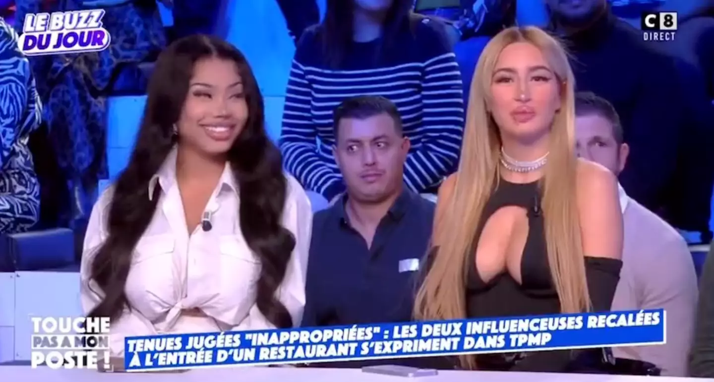 The pair defended themselves on the French chat show TPMP.