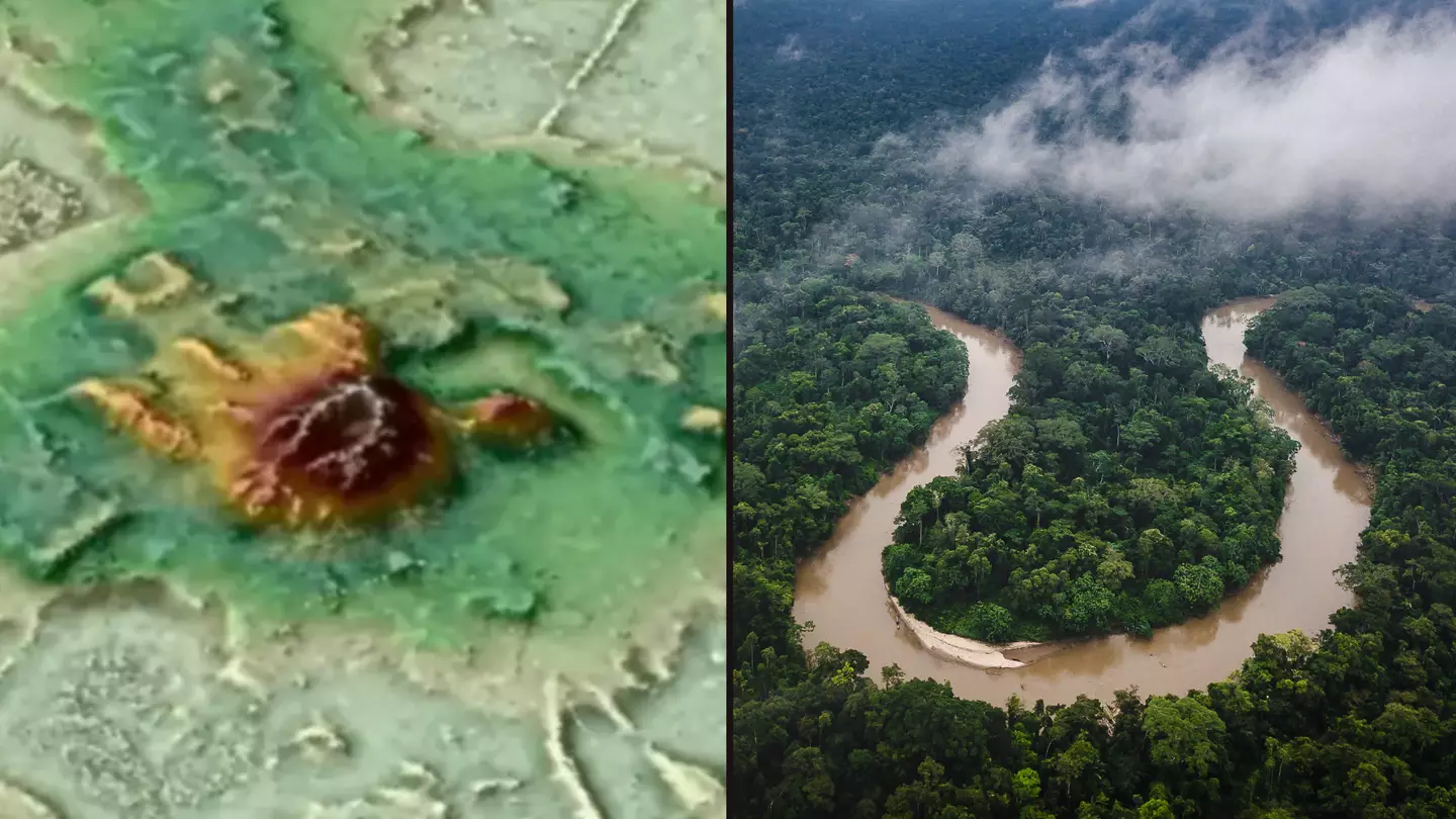 Ancient pyramids have been discovered in remote part of the Amazon