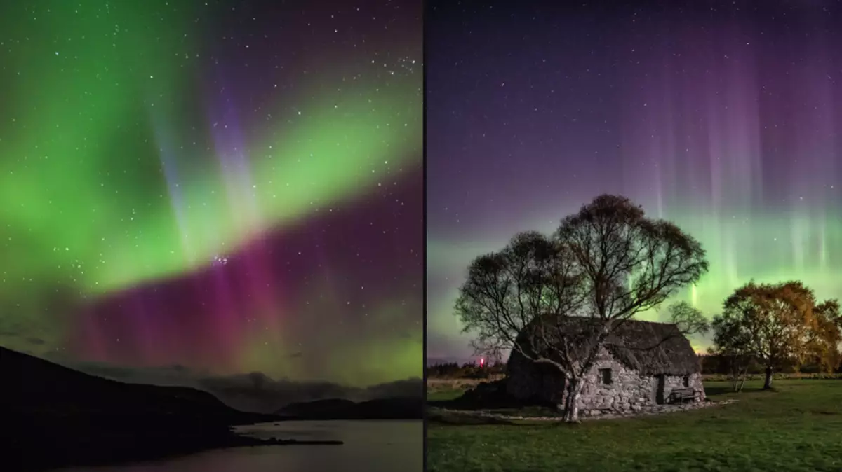 Severe solar storm creates dazzling auroras farther south - The
