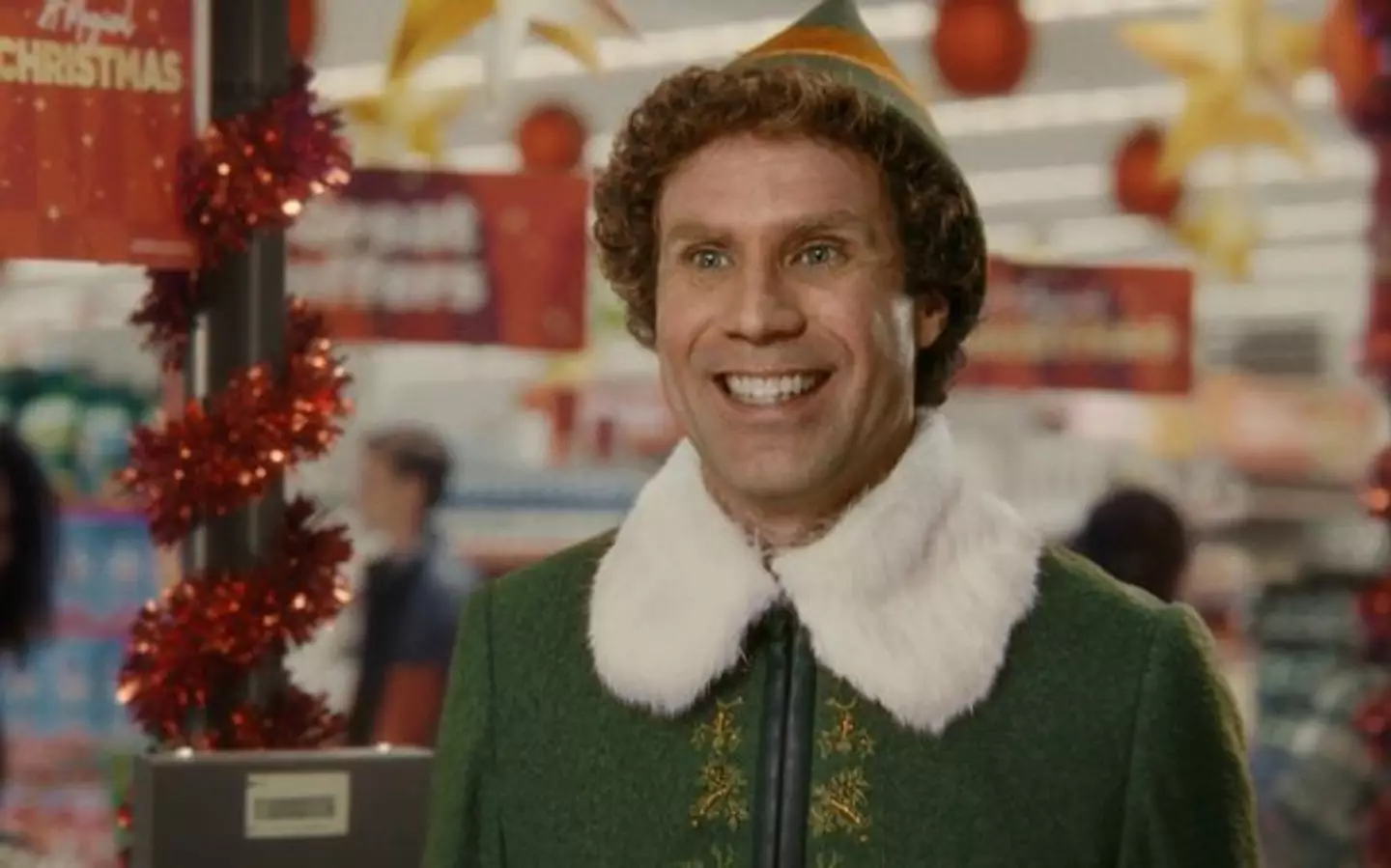 Will Ferrell as Buddy the Elf.