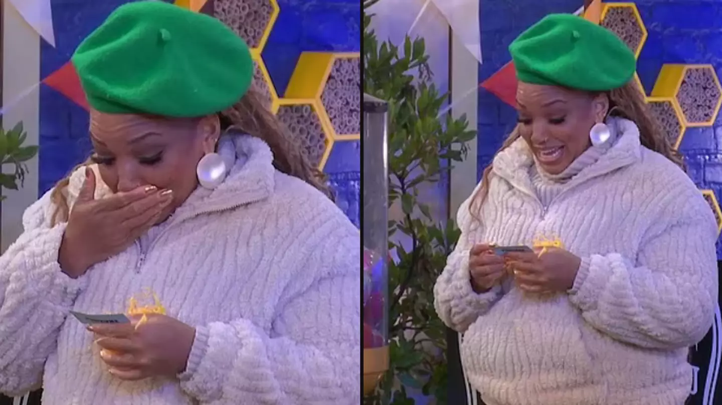 Celebrity Big Brother contestant in tears after bosses break strict show rule for her
