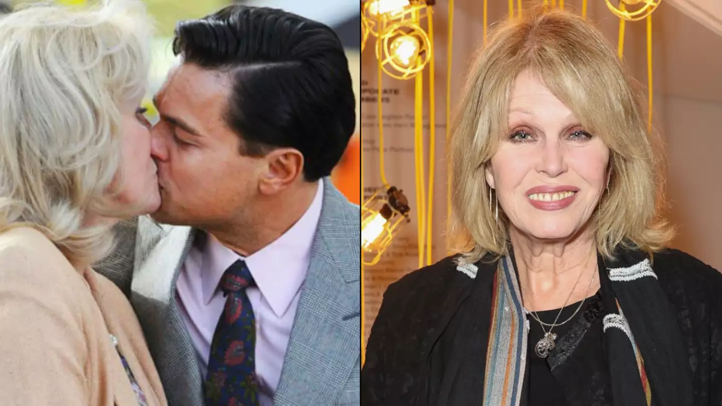 Joanna Lumley accepted Wolf of Wall Street role after being promised she could snog Leonardo DiCaprio