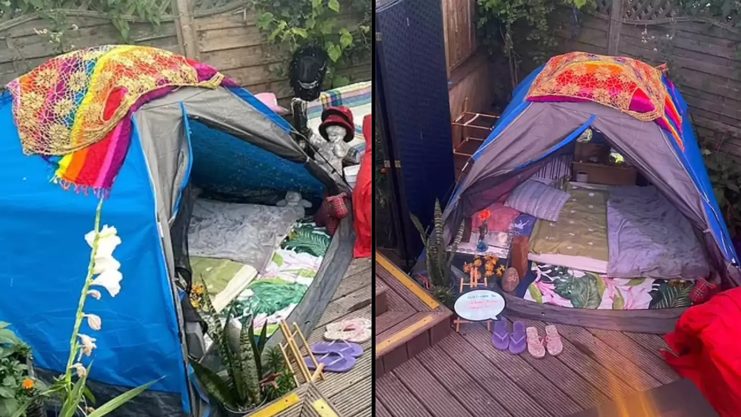Airbnb host says you can stay in a tent in their backyard for just $138 a night