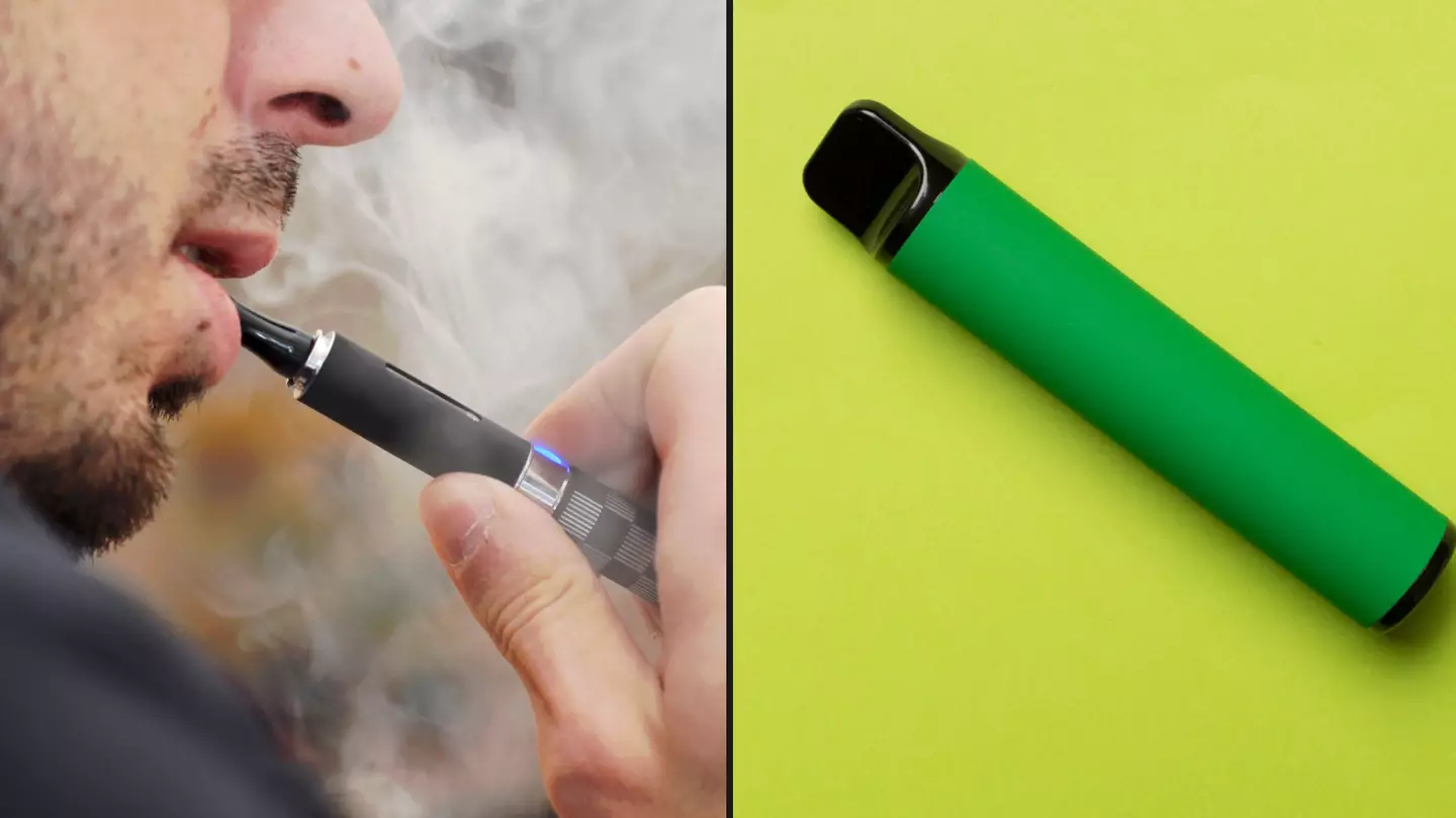 Green colour vapes could be more damaging than others, according to study