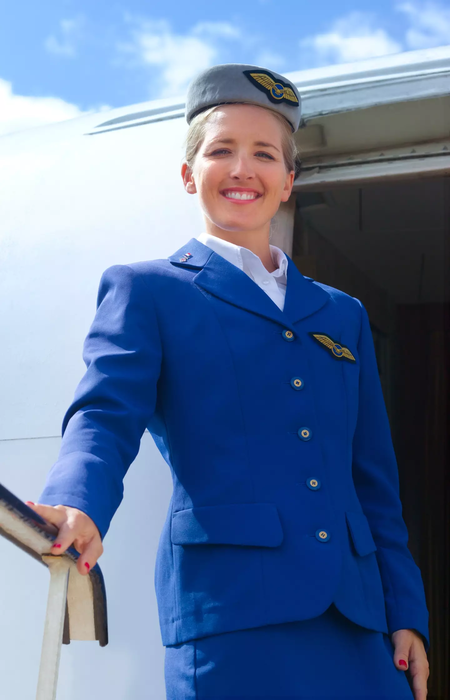 The real reason why flight attendants actually greet all passengers has been revealed.