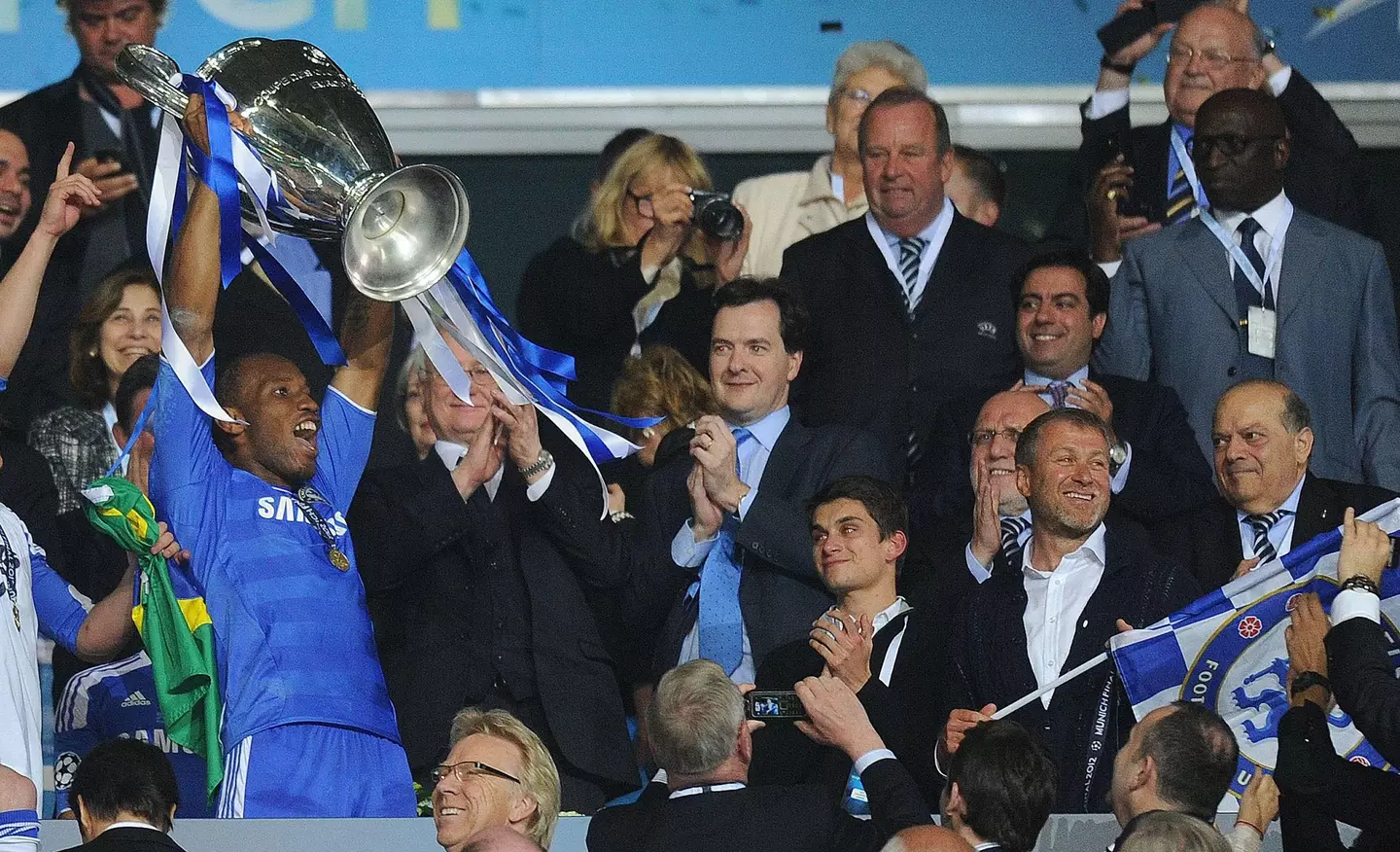 Chelsea won a first Champions League in 2012.