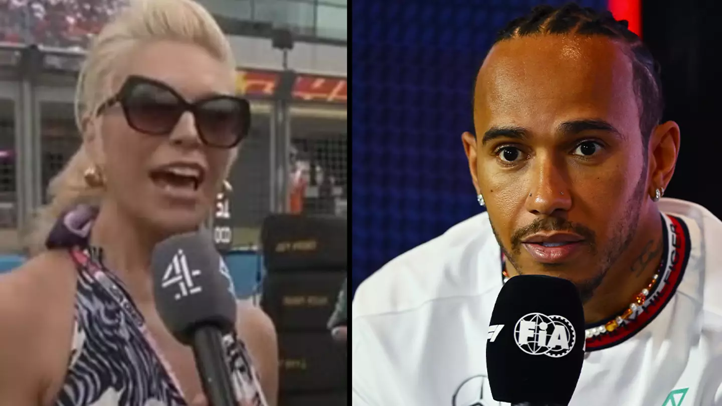 Hannah Waddingham sparks controversy with loaded Lewis Hamilton comment at British GP