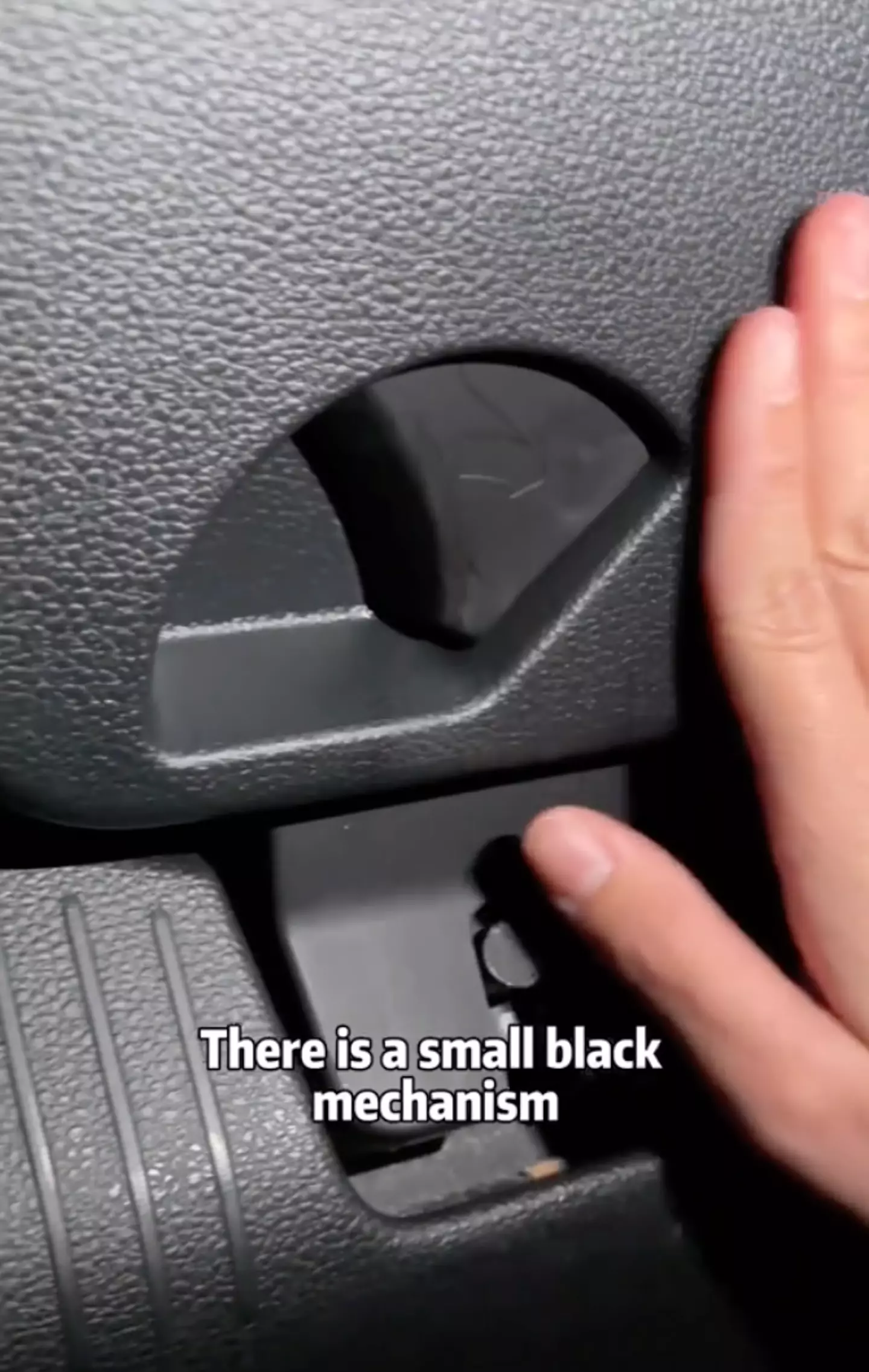 Most cars have the switch in the boot.