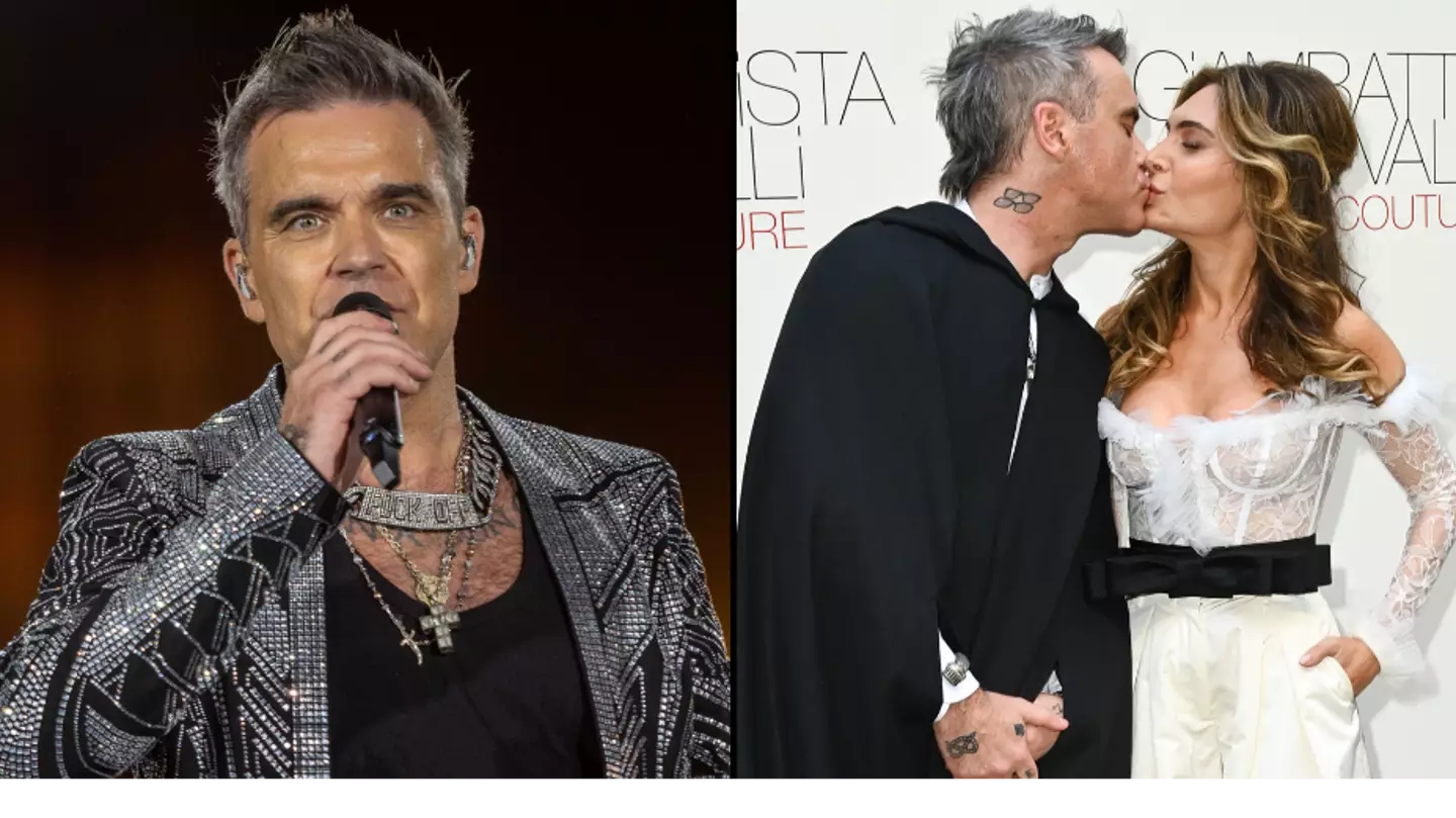 Robbie Williams admits he would rather 'eat a tangerine' than have sex with his wife