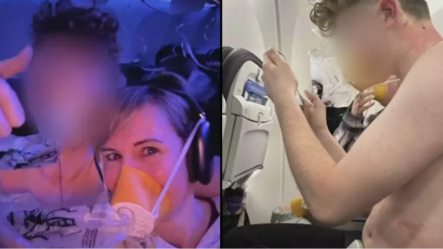 Teen on Alaska Airlines flight took selfie seconds after his shirt was sucked off his body