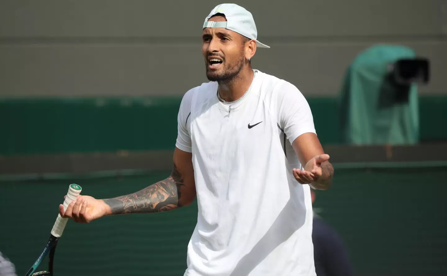 Kyrgios is known for his on-court outbursts.