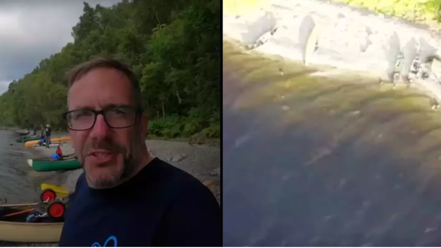 Loch Ness Monster 'spotted' in drone footage from wild camper