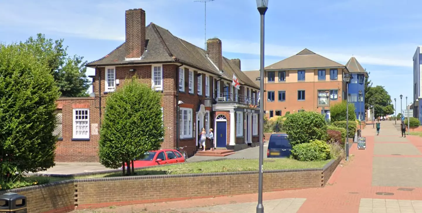 The White Hart Inn in Grays, Essex.