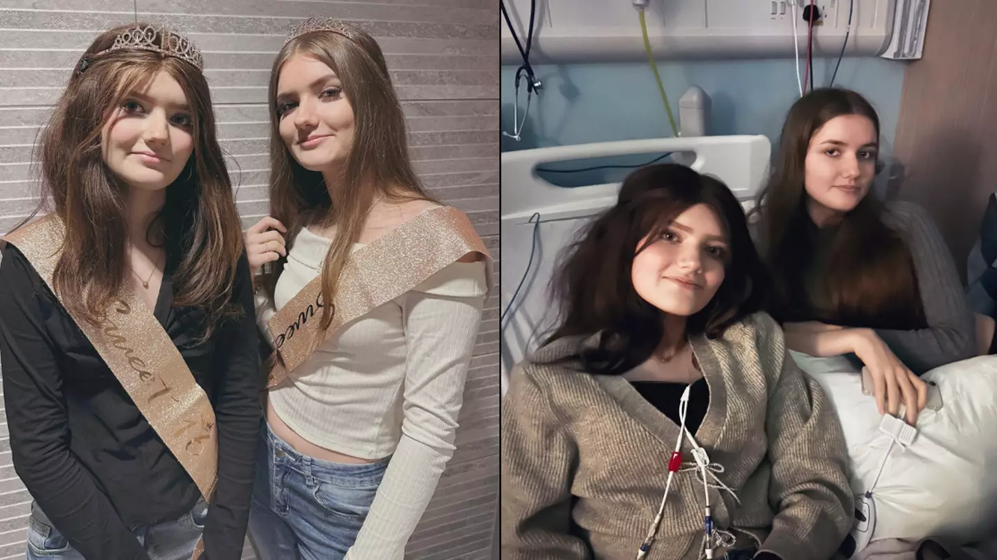 Teen with cancer whose healthy twin had 'phantom symptoms' needs to raise £350,000