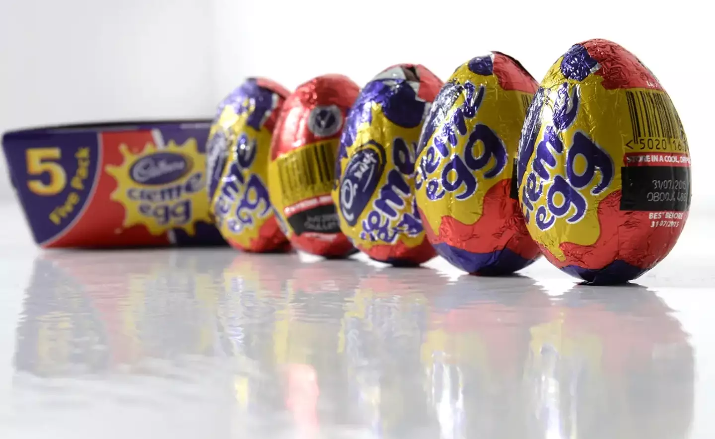 Just one little Creme egg is almost your entire daily allowance of sugar.