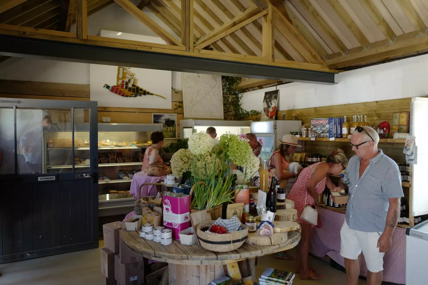 Inside the Diddly Squat Farm Shop (James D Morgan / Getty)