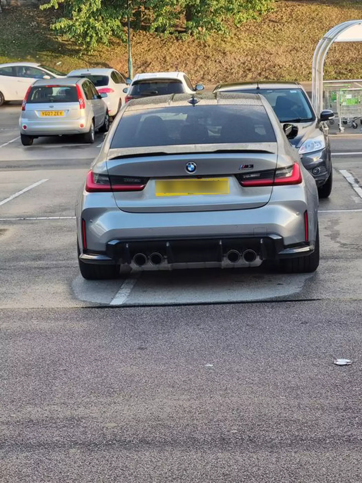 A BMW driver has been rinsed for their ‘shameless’ parking.